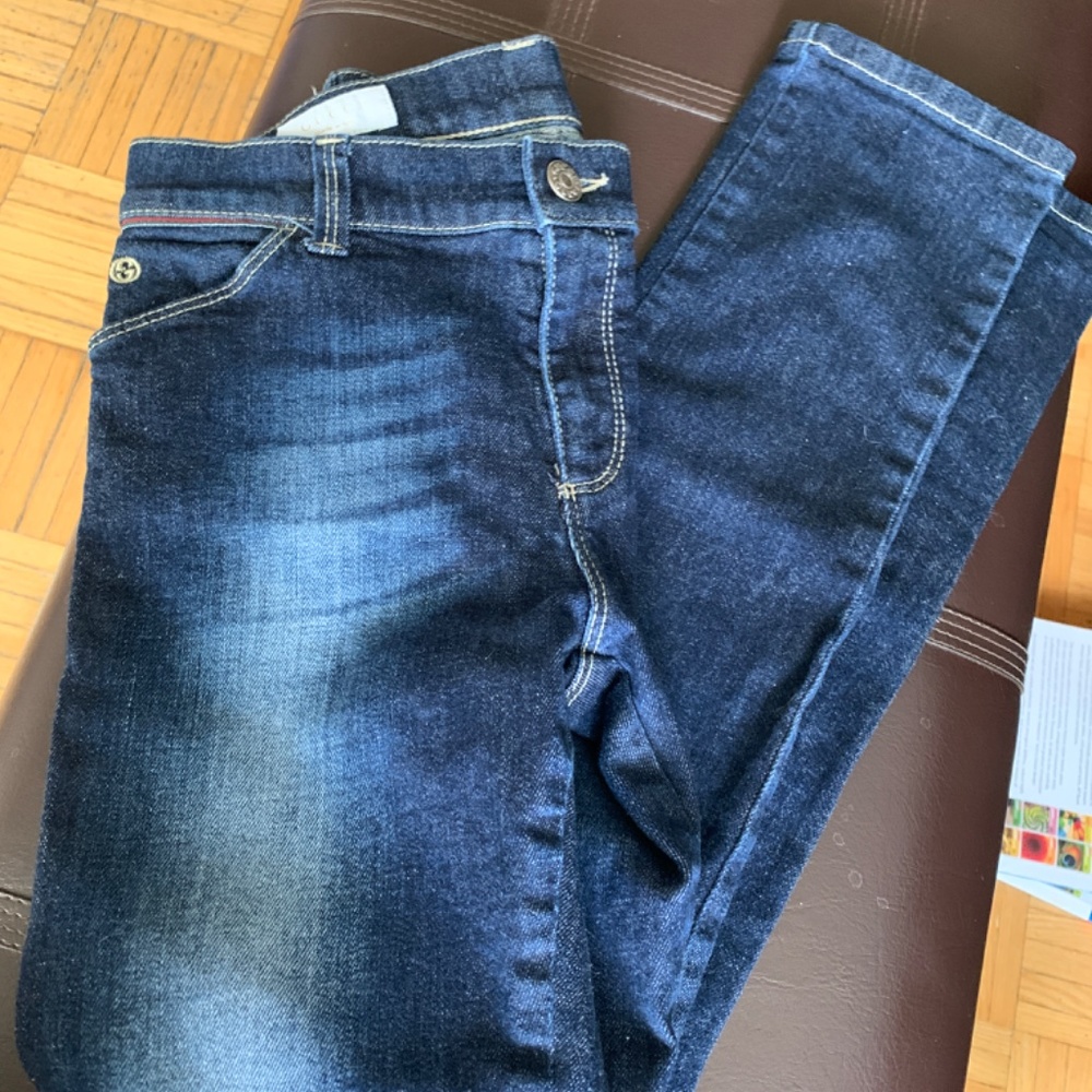 SALE💥💥GUCCI authentic skinny jeans; boys size 10 - Picture 11 of 12